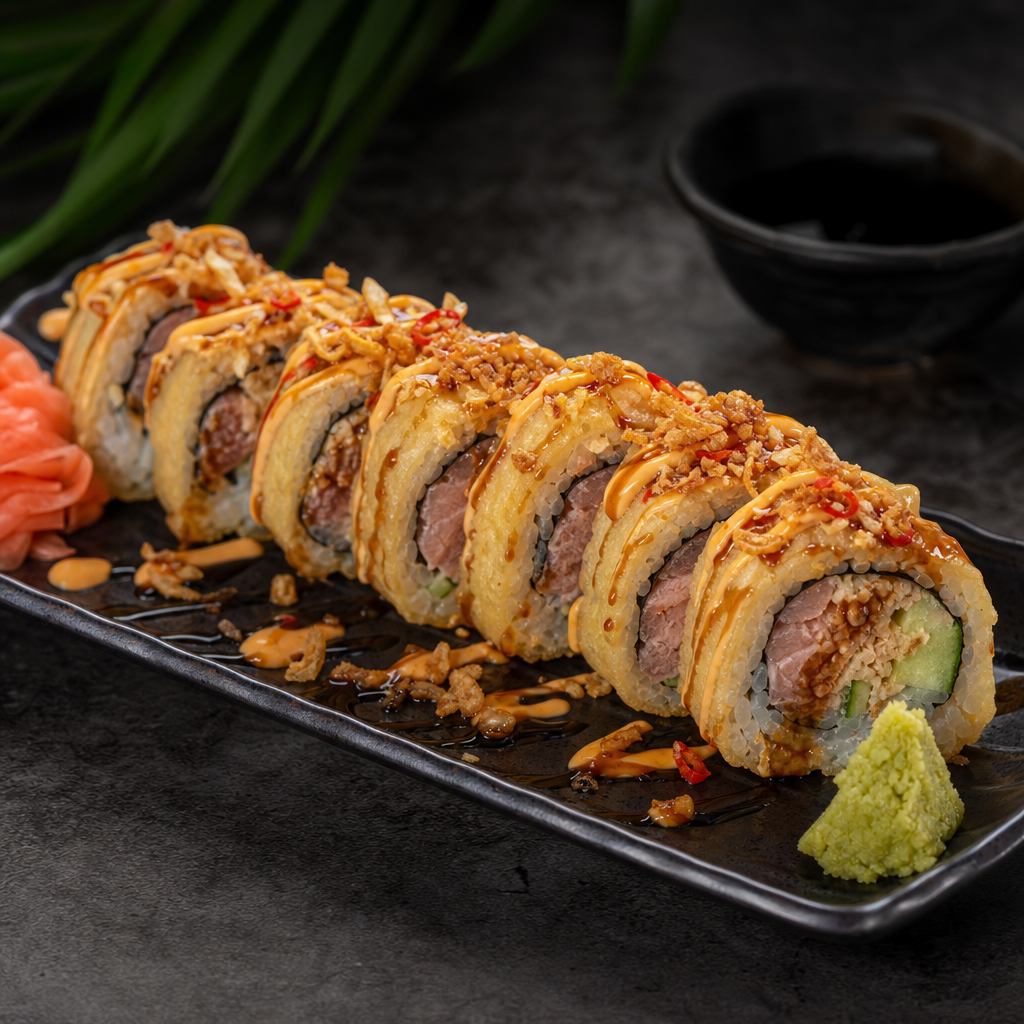 AI Produktbild - Asia-Style Roll