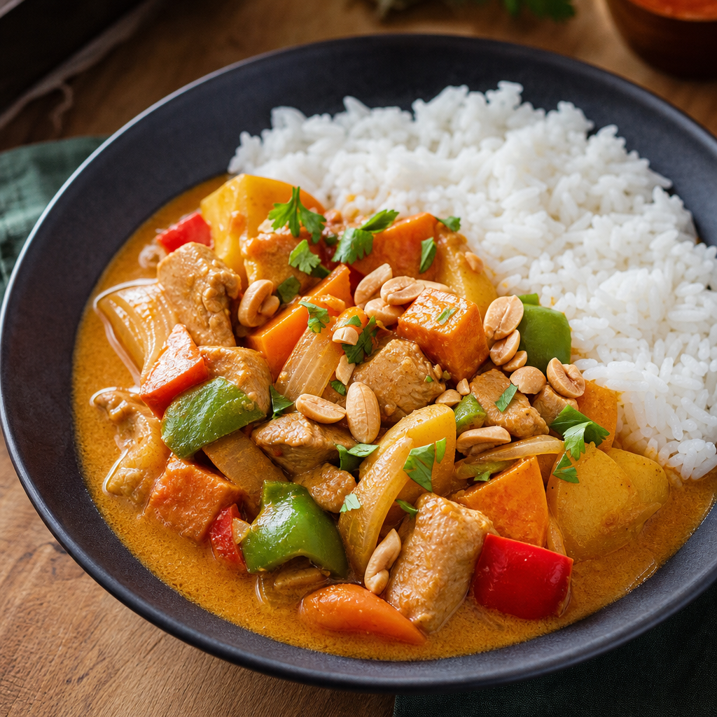 AI Produktbild - Curry Massaman